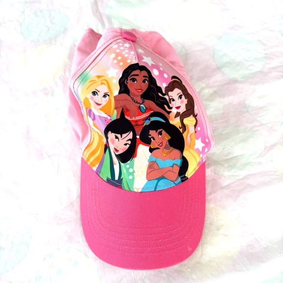 Disney Other - NWOT Disney Princess Pink Baseball Cap for Kids Toddler